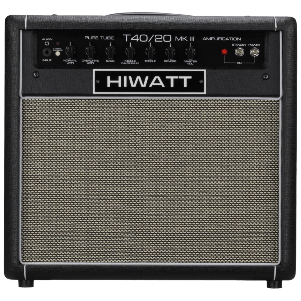 Hiwatt Tube Series - T40/20 Combo 1x12 - 40/20W 2-Channel Combo with Spring Reverb, NU DIRECT LEVERBAAR
