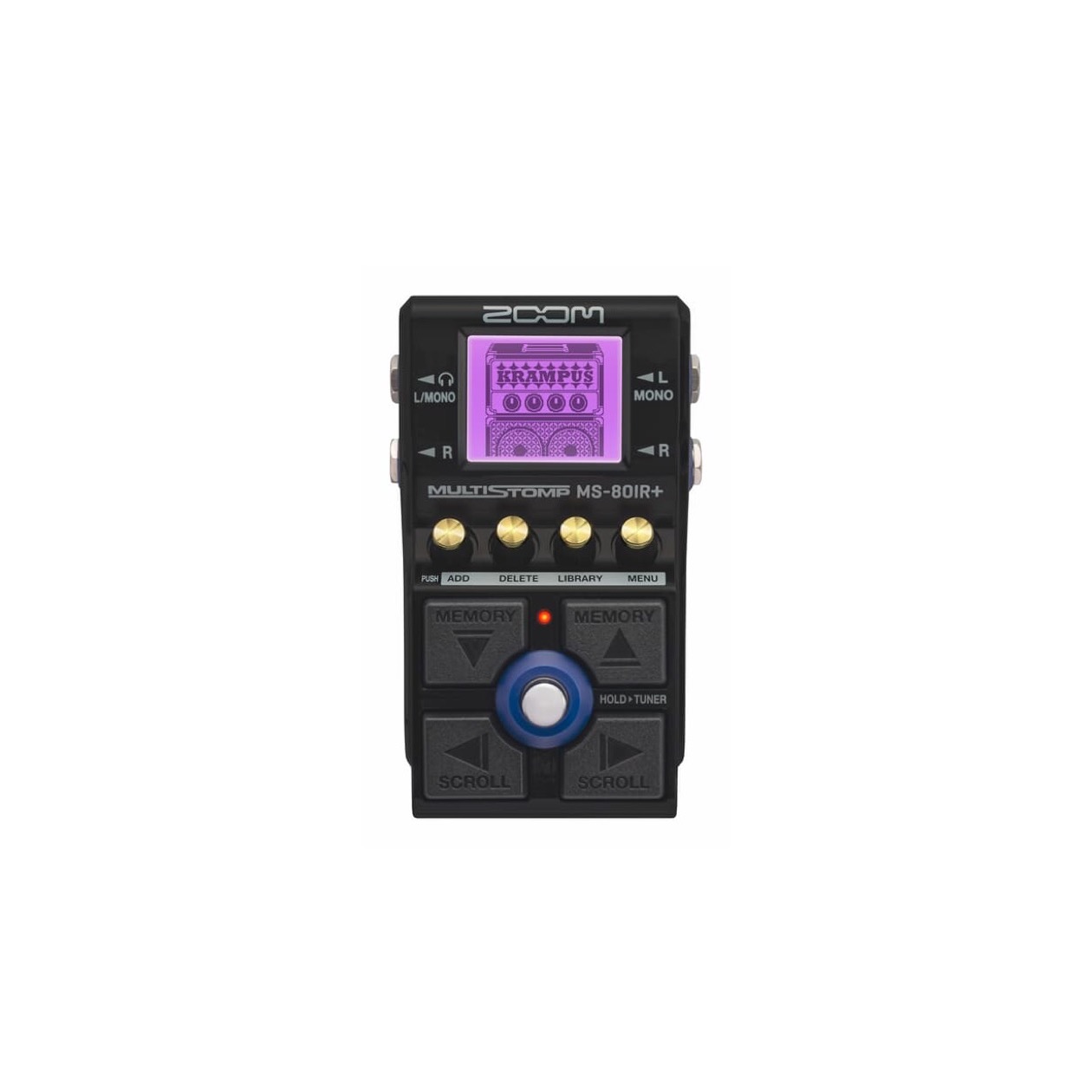 Zoom MS 80 IR+ / MS-80IR+ MultiStomp Guitar Pedal exclusief Adapter