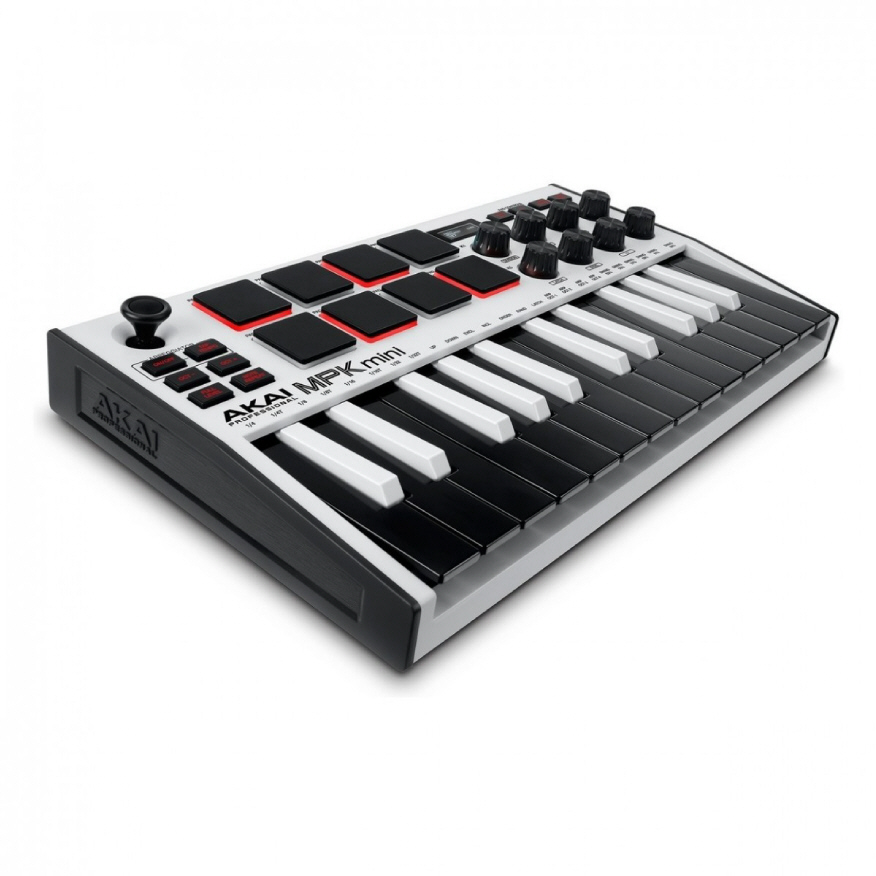 Akai Professional MPK Mini MK3 W / MPK Mini MK 3 White 25 Mini Keys