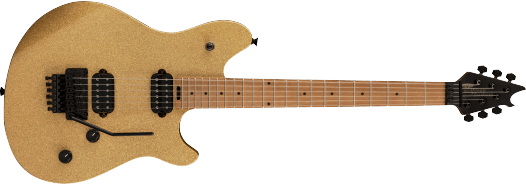 EVH Wolfgang WG Standard, Baked Maple Fingerboard, Gold Sparkle Model: 5107003518 Elektrische Gitaar