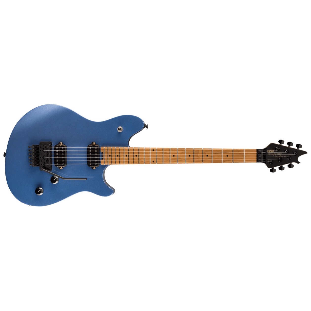 EVH Wolfgang WG Standard, Baked Maple Fingerboard, Pelham Blue Model: 5107003522 Elektrische Gitaar