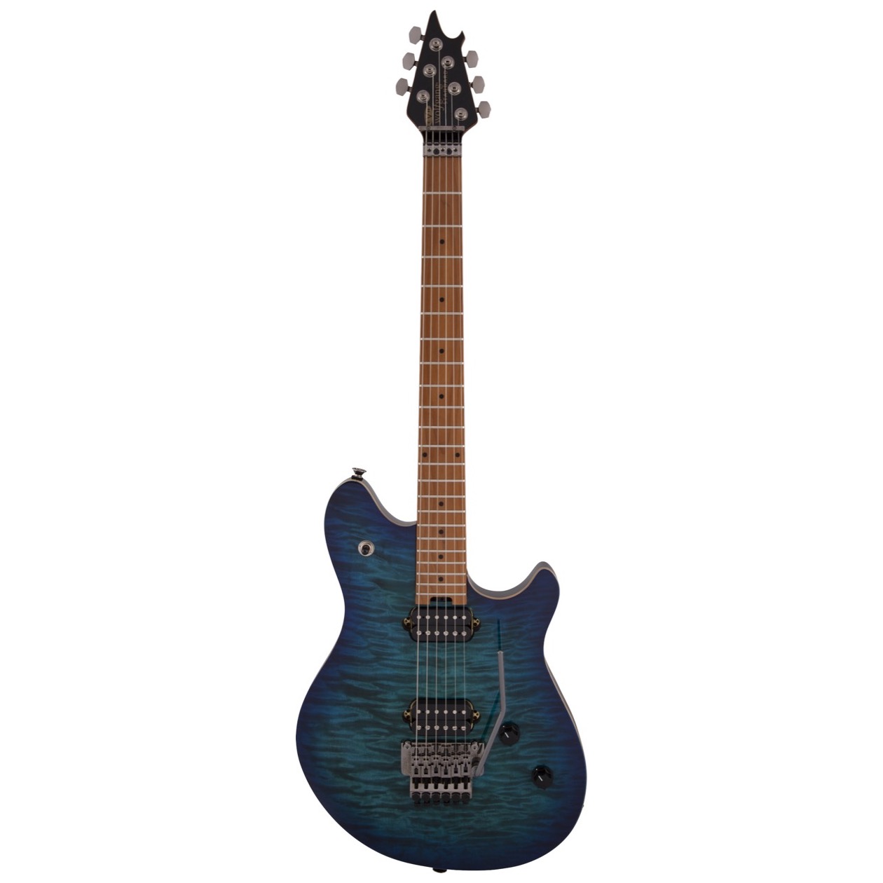 EVH Wolfgang WG Standard QM, Baked Maple Fingerboard, Chlorine Burst Model: 5107004599 Elektrische Gitaar