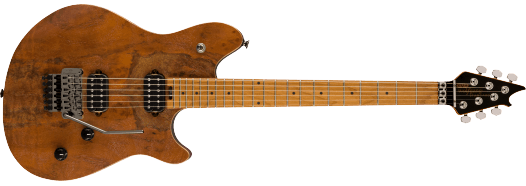 EVH Wolfgang WG Standard Exotic Black Walnut, Baked Maple Fingerboard, Natural Model: 5107002511 Elektrische Gitaar