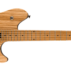 EVH Wolfgang WG Standard Exotic Zebrawood, Baked Maple Fingerboard, Natural, Model: 5107002580 Elektrische Gitaar