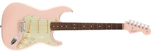 Fender American Professional II Stratocaster, Limited Edition, Rosewood Fingerboard, Shell Pink Model 0173900756 Inclusief Fender Deluxe Molded Case