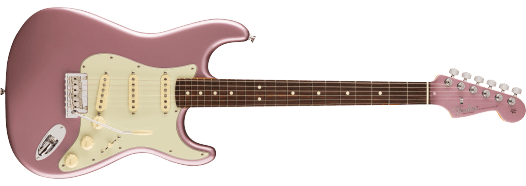 Fender American Professional II Stratocaster, Limited Edition, Rosewood Fingerboard, Burgundy Mist Metallic Model 0173900766 Inclusief Fender Deluxe Molded Case