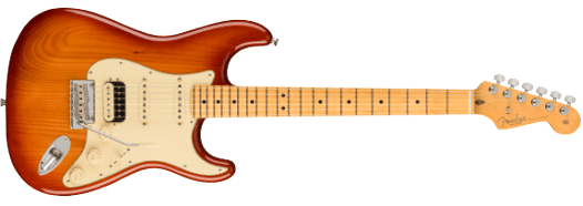 Fender American Professional II Stratocaster HSS, Maple Fingerboard, Sienna Sunburst Model 0113912747 Inclusief Fender Deluxe Molded Case