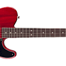 Fender American Professional II Cabronita Telecaster, Limited Edition, Rosewood Fingerboard, Crimson Transparent Model 0173960738 Inclusief Fender Deluxe Molded Case