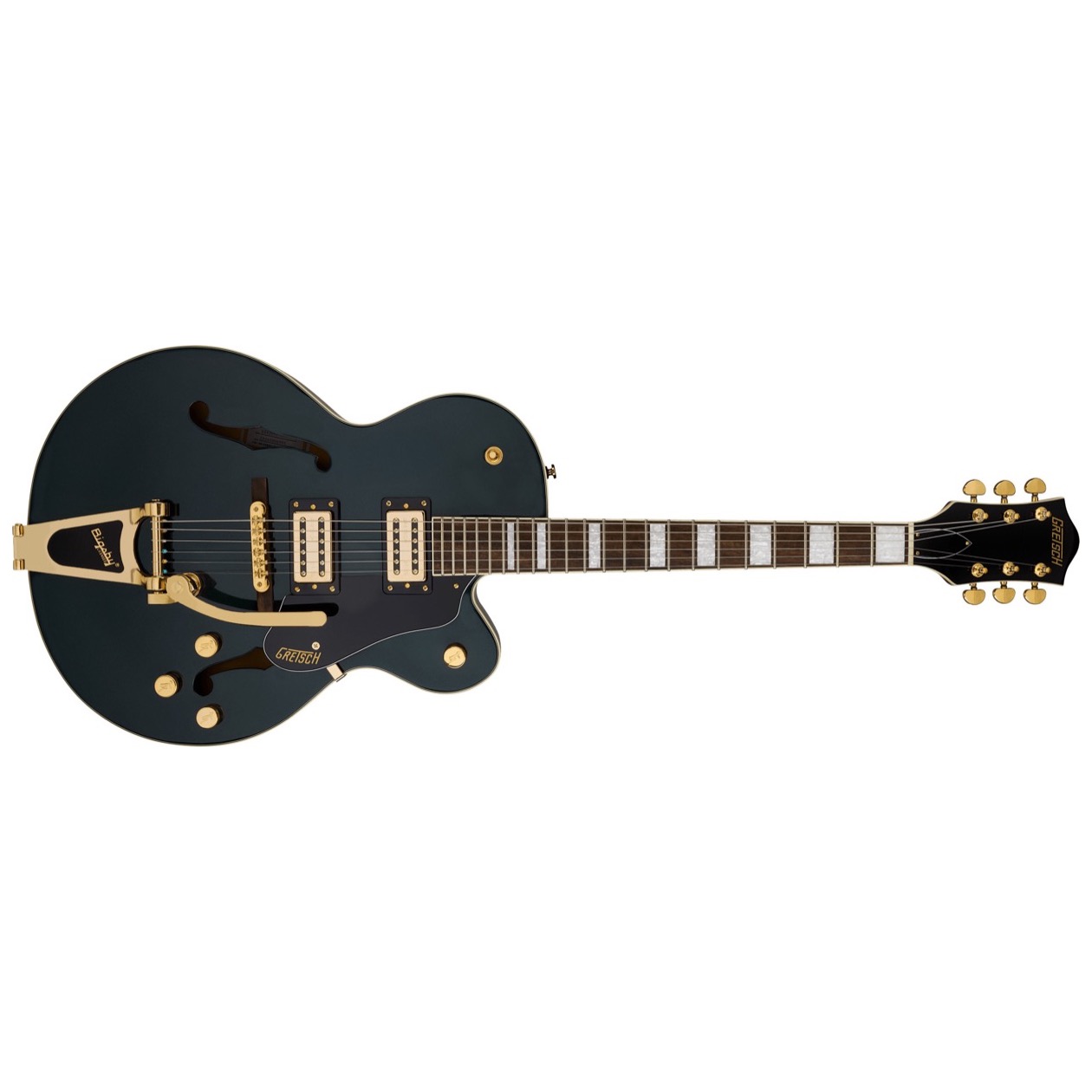 Gretsch G 2420 TG / G2420TG Limited Edition Model 2807271546 Streamliner Hollow Body with Bigsby, Laurel Fingerboard, Broad’Tron BT-3S Pickups, Midnight Sapphire