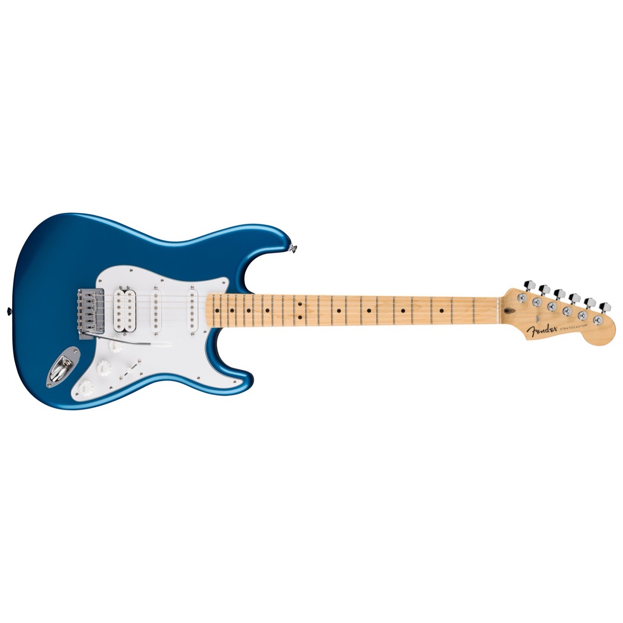 Fender Standard Stratocaster HSS, Maple Fingerboard, White Pickguard, Aqua Marine Metallic Model 0266420560 NIEUW 2025 MODEL