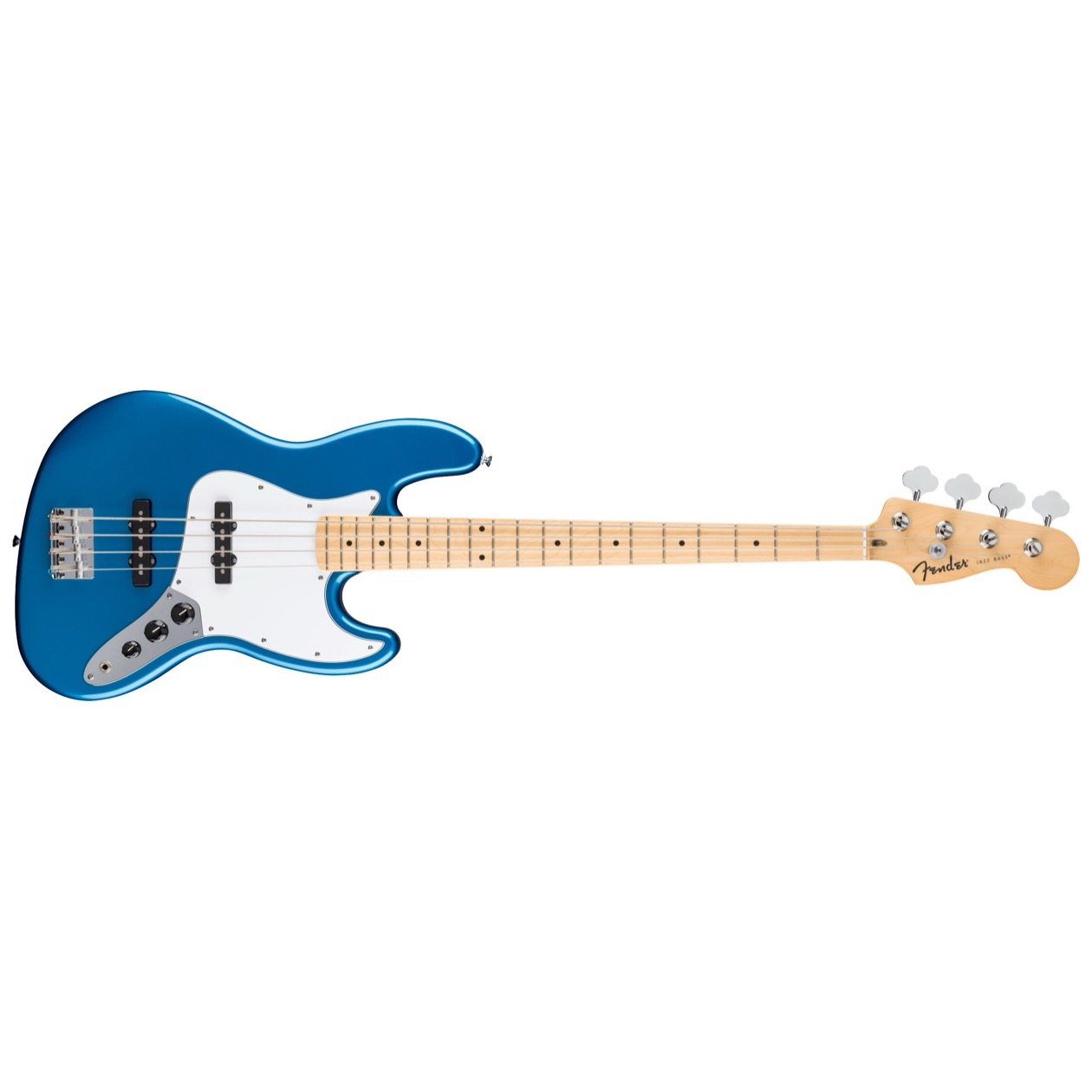Fender Standard Jazz Bass, Maple Fingerboard, White Pickguard, Aqua Marine Metallic, Model 0266820560 NIEUW 2025 MODEL