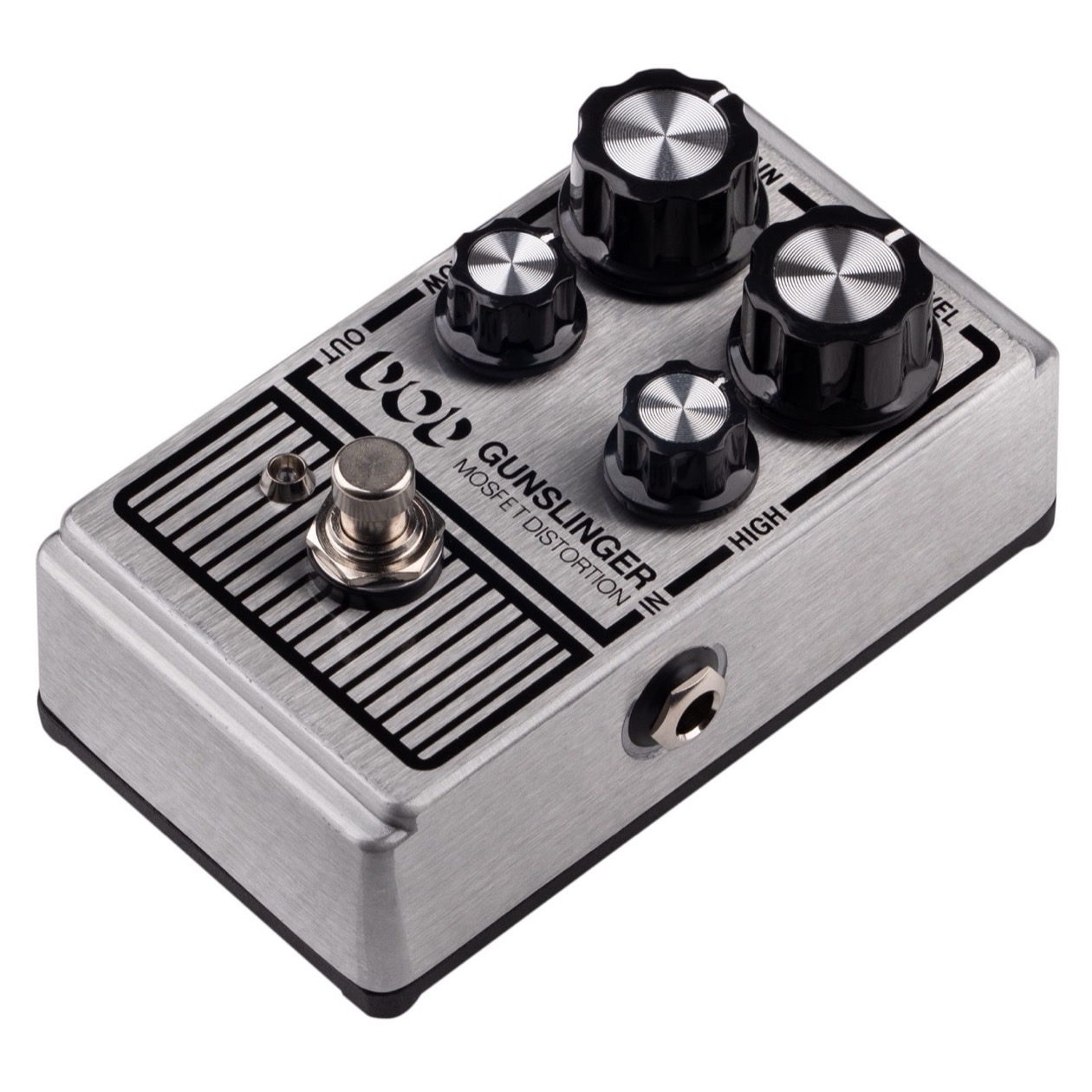 DOD Gunslinger MOSFET Distortion Pedal exclusief Adapter