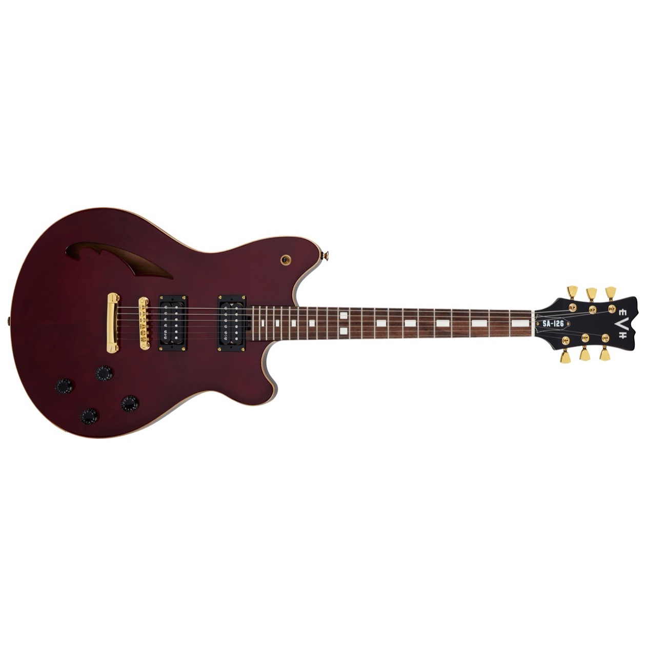 EVH SA 126 / SA126 Standard, Wine Red Model: 5107026591 Elektrische Gitaar