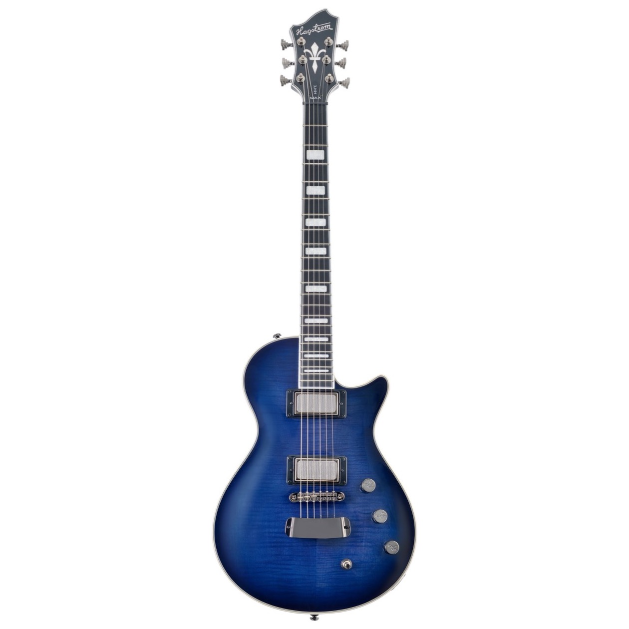 Hagstrom Ultra Max Special, Beryl Flame Elektrische gitaar incl. Hagstrom Deluxe Gig Bag TIJDELIJKE SUPERPRIJS AANBIEDING!