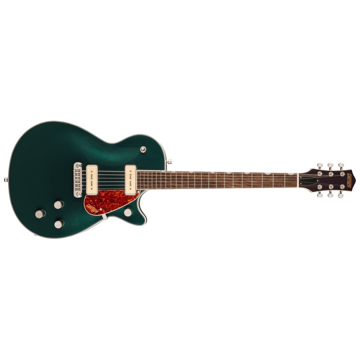 Gretsch G 5210 - P90 / G5210 - P90 Electromatic Jet Two 90 SingleCut with Wraparound, Laurel Fingerboard, Cadillac Green