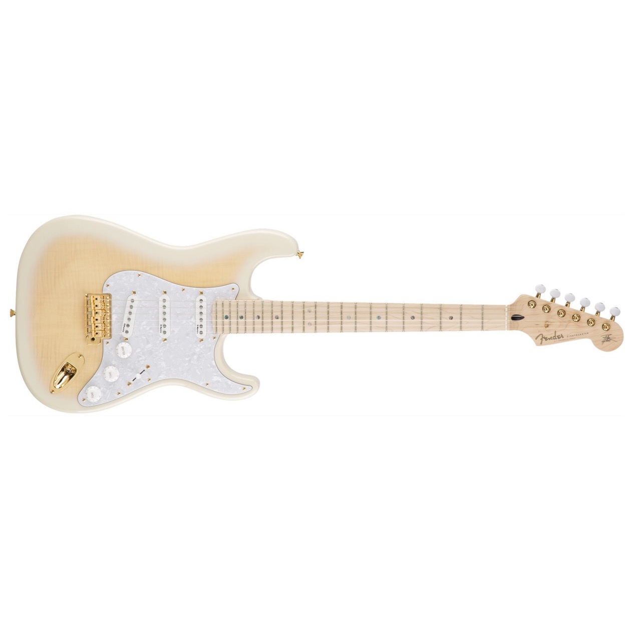 Fender Signature Richie Kotzen Stratocaster, Maple Fingerboard, See-through White Burst Model 5258090850 Inclusief Fender Deluxe Gigbag
