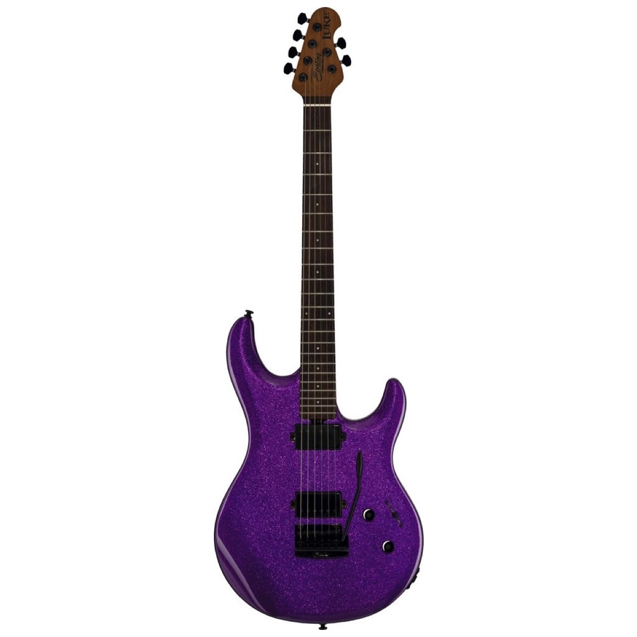 Sterling by Music Man Steve Lukather - Signature LK100 Purple Sparkle