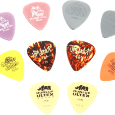 Dunlop Gitaar Plectrum PVP 101 Variety Pack light and medium bag of 12