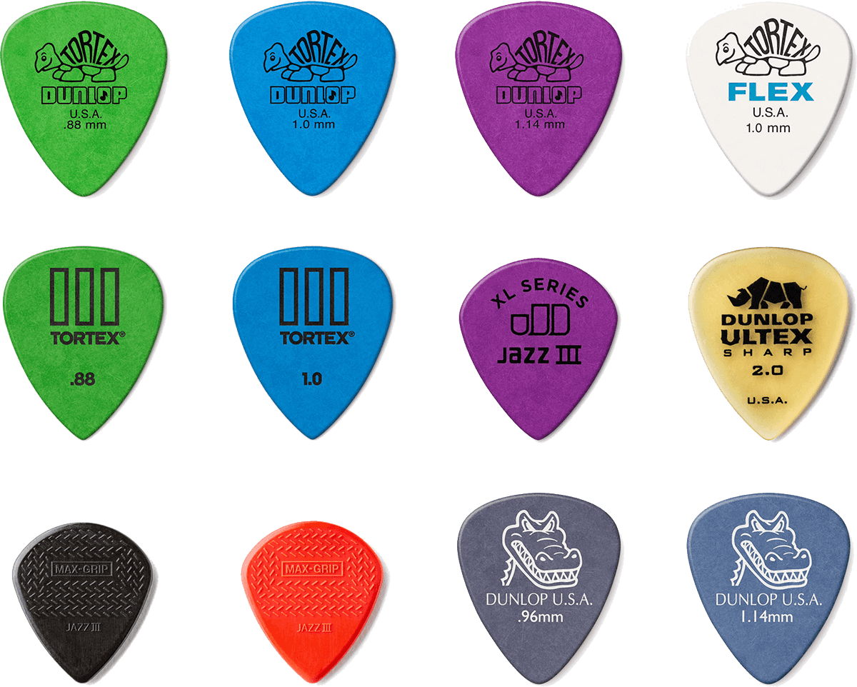 Dunlop Gitaar Plectrum PVP 113 Variety Pack Electric bag of 12