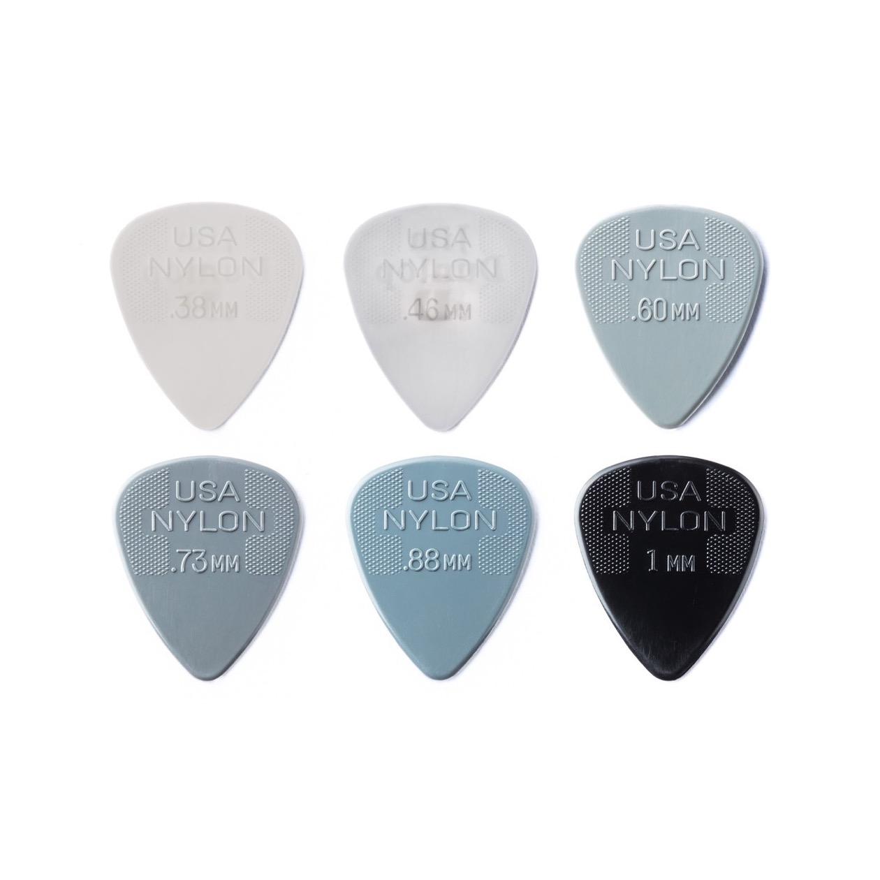 Dunlop Gitaar Plectrum PVP 44 Variety Pack Nylon bag of 12