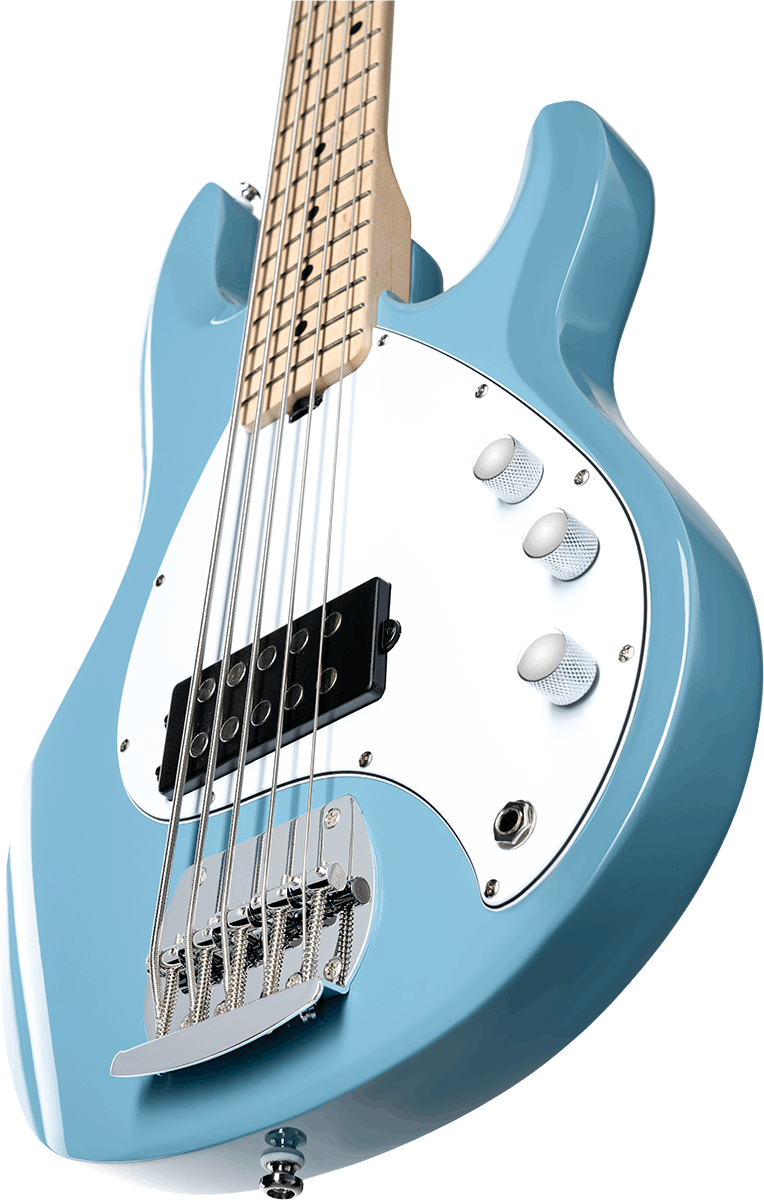 Sterling by Music Man - Stingray 5 Bas Chopper Blue