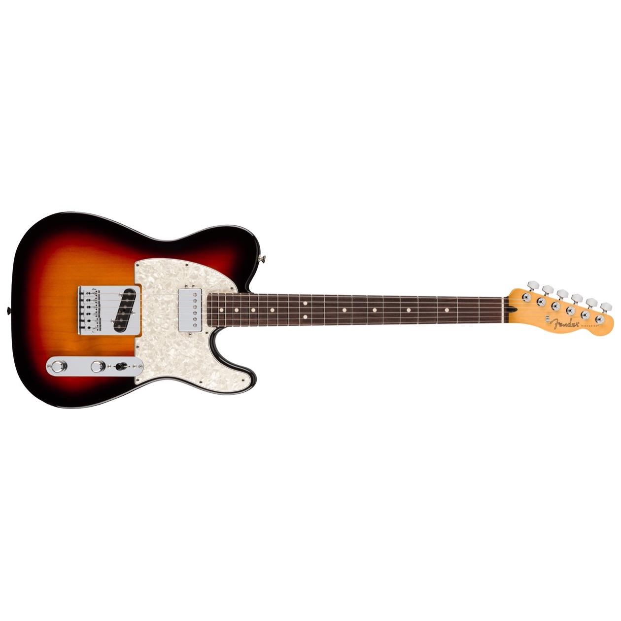 Fender Player II Modified Telecaster SH, Rosewood Fingerboard, 3 Tone Sunburst Model 0147480300 Inclusief Fender Deluxe Gigbag