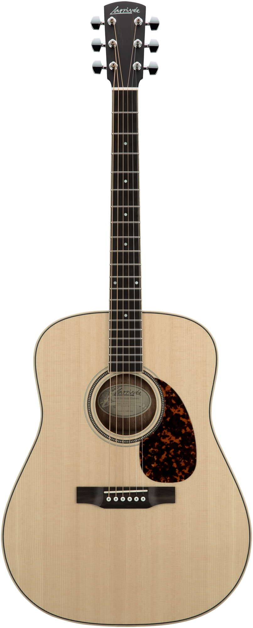 Larrivée Guitars D 03 / D03 Steel String Guitar, 03 Mahogany Series, D-03, Dreadnought Western Gitaar Inclusief Luxe Case