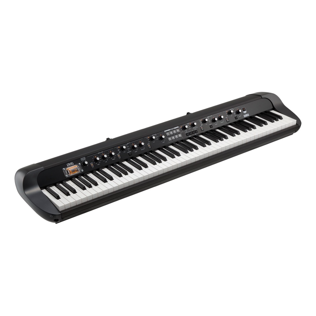 Korg SV 2 - 88 / SV2 - 88 Digitale Piano, 88 toetsen RH3, zwart, zonder Luidsprekers
