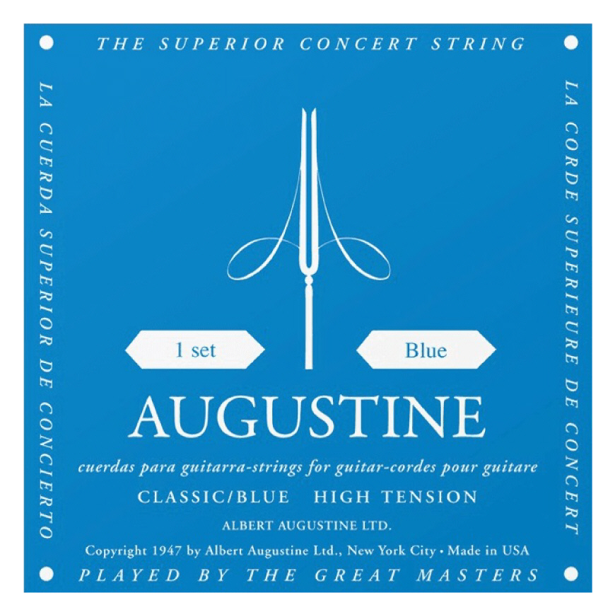 Augustine Blue Snarenset High Tension voor Klassieke Gitaar
