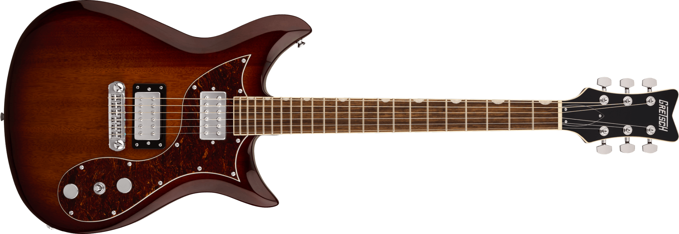 Gretsch Electromatic CVT Double-Cut with Wraparound, Laurel Fingerboard, Havana Burst