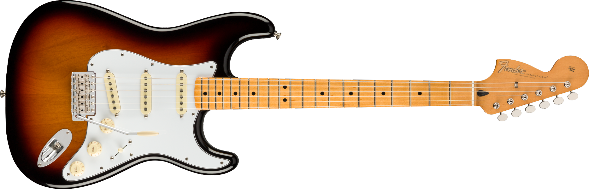 Fender Signature Jimi Hendrix Stratocaster, Maple Fingerboard, 3-Color Sunburst Model 0145802300 Inclusief Fender Deluxe Gigbag