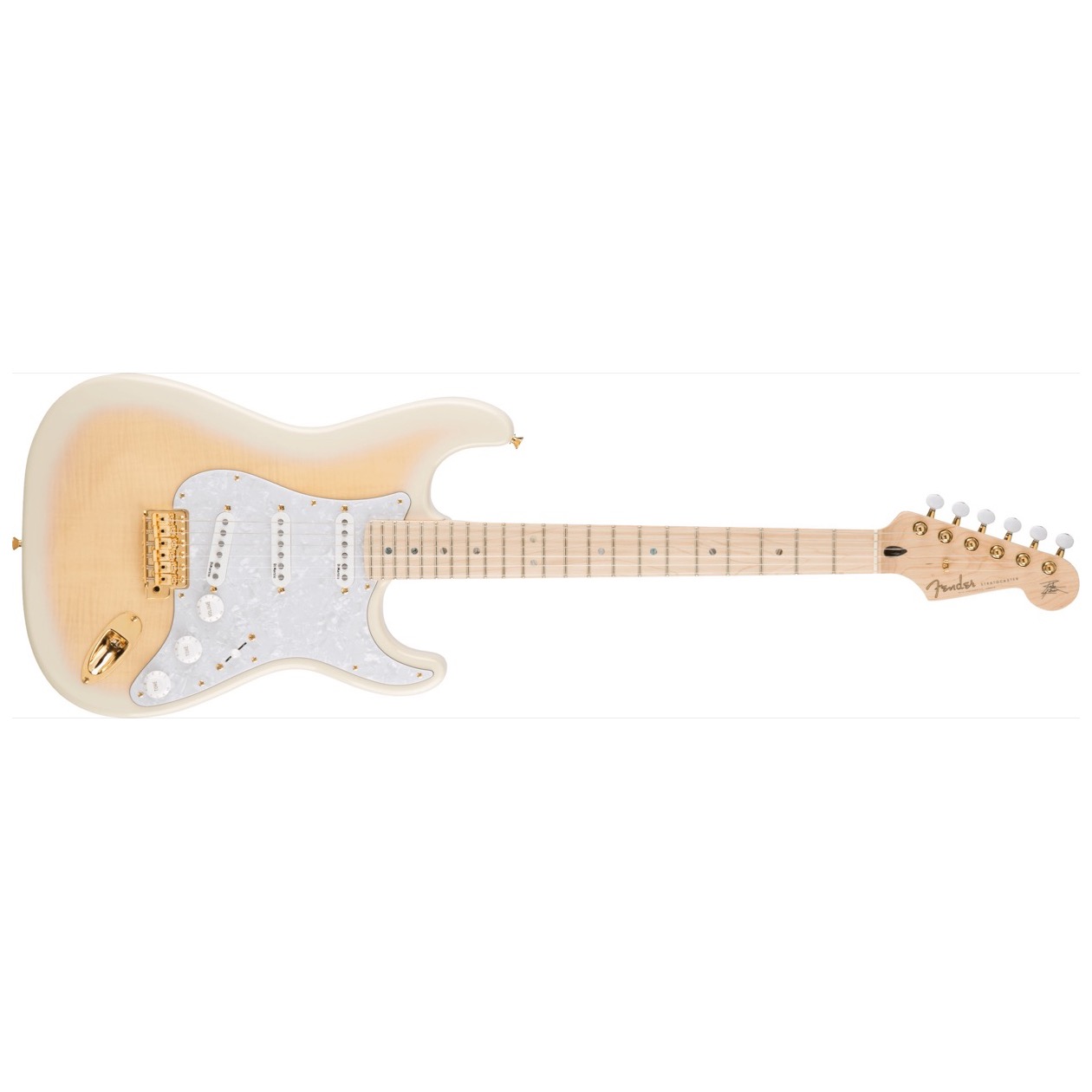Fender Signature Richie Kotzen Stratocaster, Maple Fingerboard, Transparent White Burst Model 5258090350 Inclusief Fender Deluxe Gigbag