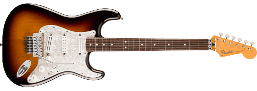 Fender Signature Dave Murray Stratocaster, Rosewood Fingerboard, 2-Color Sunburst Model 0141010303 Inclusief Fender Deluxe Gigbag