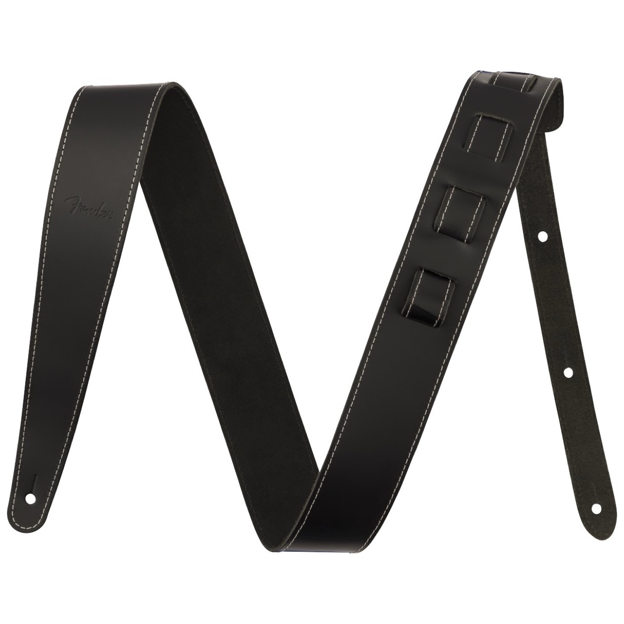 Fender 2" Essentials Economy Strap, Black Model 0990642106 Gitaarband