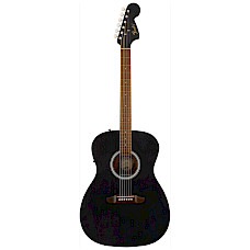 Fender Monterey Standard, Walnut Fingerboard, Black Top Model 0973052111 Electro Western Gitaar Inclusief Fender Gigbag