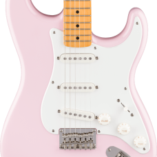 Squier Classic Vibe '50s Stratocaster HT, Maple Fingerboard, Parchment Pickguard, Shell Pink Model 0374008556