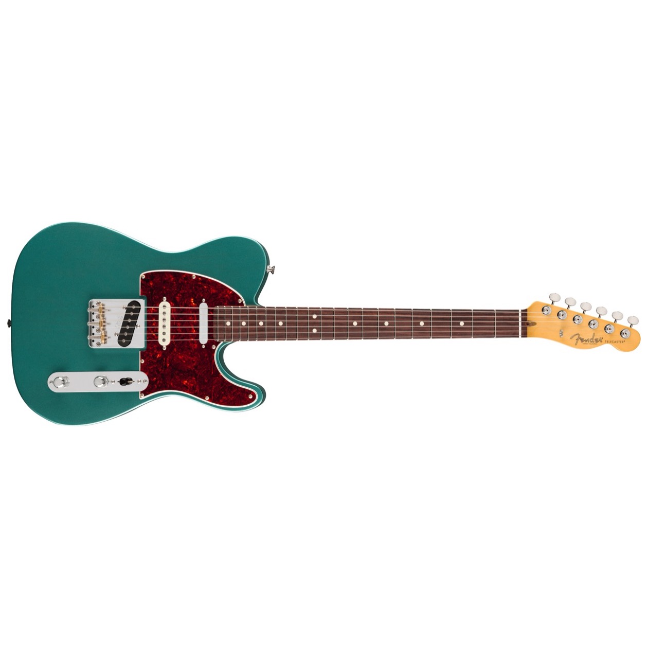 Fender American Professional Classic Hotshot Telecaster, Rosewood Fingerboard, Faded Sherwood Green Metallic Model 0114970374 Inclusief Fender Deluxe Gigbag