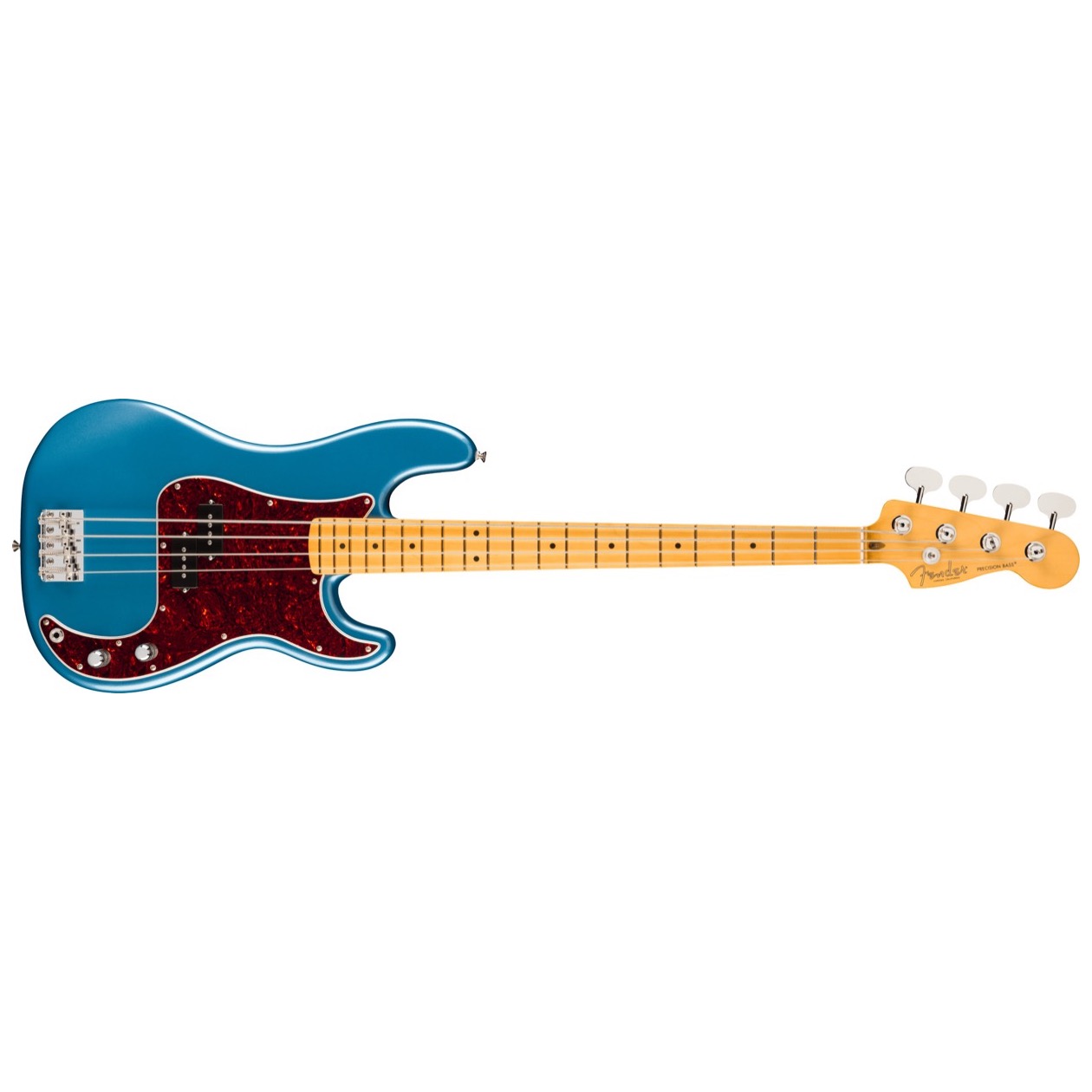 Fender American Professional Classic Precision Bass, Maple Fingerboard, Faded Lake Placid Blue Model 0198632379 Inclusief Fender Deluxe Gigbag
