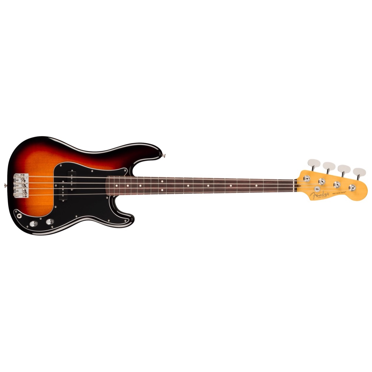 Fender American Professional Classic Precision Bass, Rosewood Fingerboard, 3-Color Sunburst Model 0198630300 Inclusief Fender Deluxe Gigbag