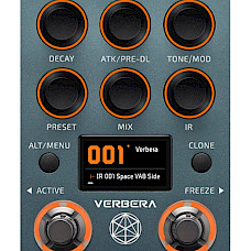 HoTone Convolution Reverb Effects processor VERBERA NC 200 / NC200 Inclusief Adapter