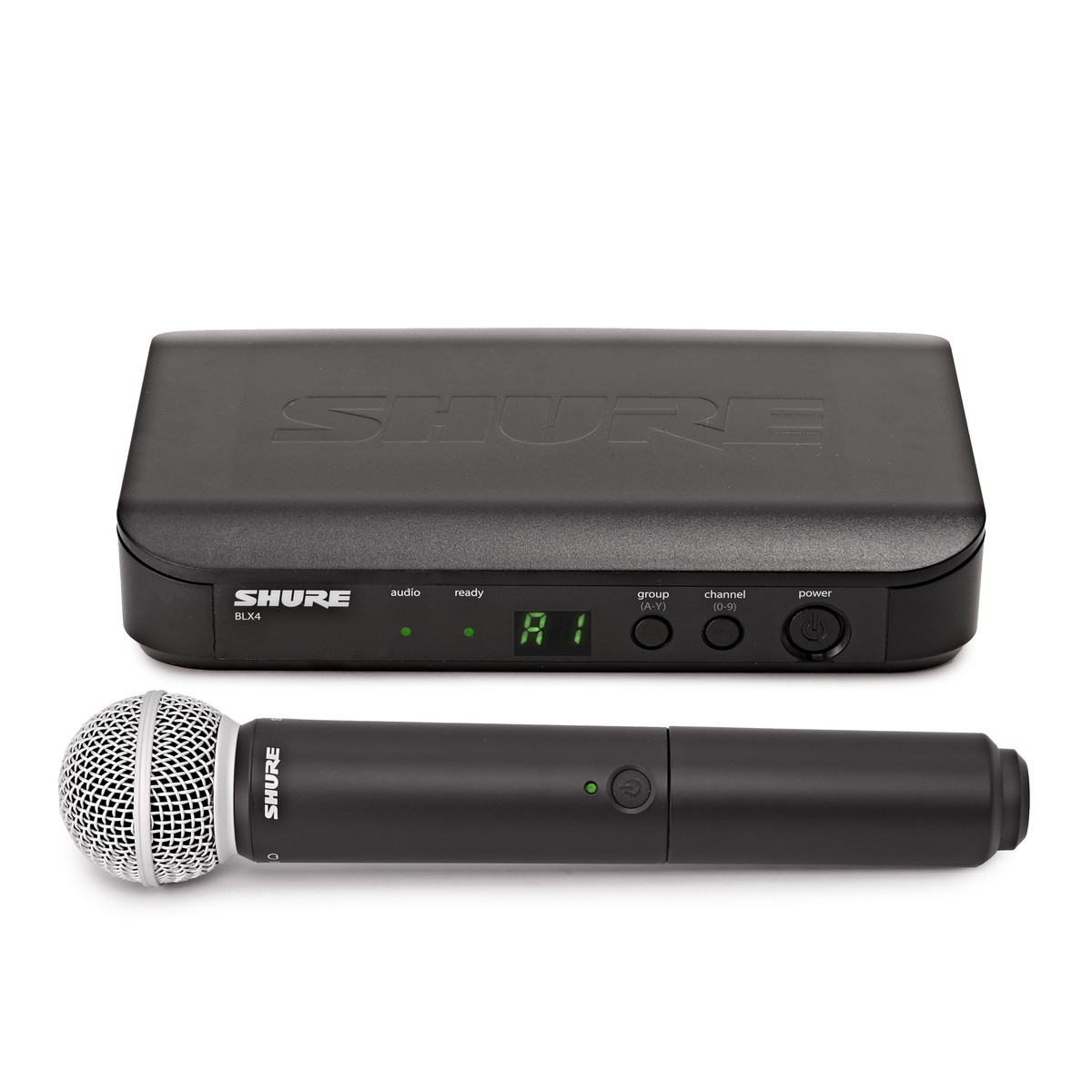 Shure BLX24E/SM58-K14 Draadloos Zang Systeem met SM58 Microfoon, De bekendste voor Wireless Microfoons