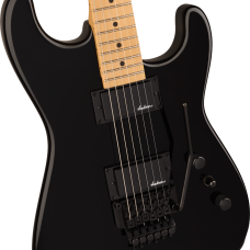 Jackson Pro Origins 1985 San Dimas SD1 HH FR, Maple Fingerboard, Gloss Black MIM Inclusief Jackson Gig Bag
