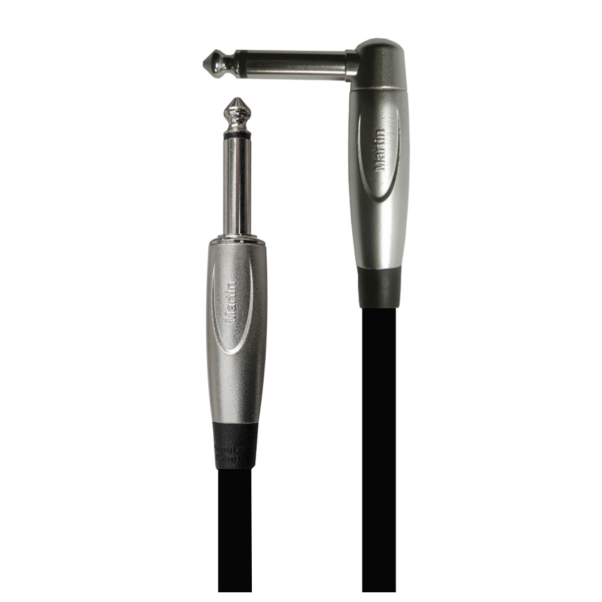Schulz BFA 3 / BFA3 Audio Kabel / Gitaar Kabel 3 Meter 6.3 mm Mono Jack - 6.3 mm Mono Jack Haaks