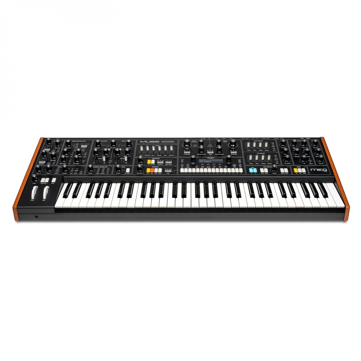 Moog Muse, The Ultimate Live Performance Synth, Eight-voice Analog Bi-timbral Polyphonic Synthesizer