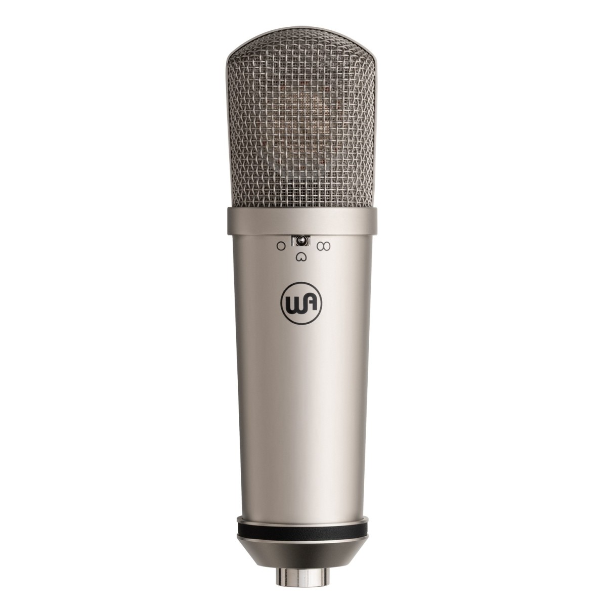 Warm Audio WA 87 jr N Nickel / WA-87jr N, FET Studio Condenser Microphone, Classic 87-style large Diaphragm in Nickel