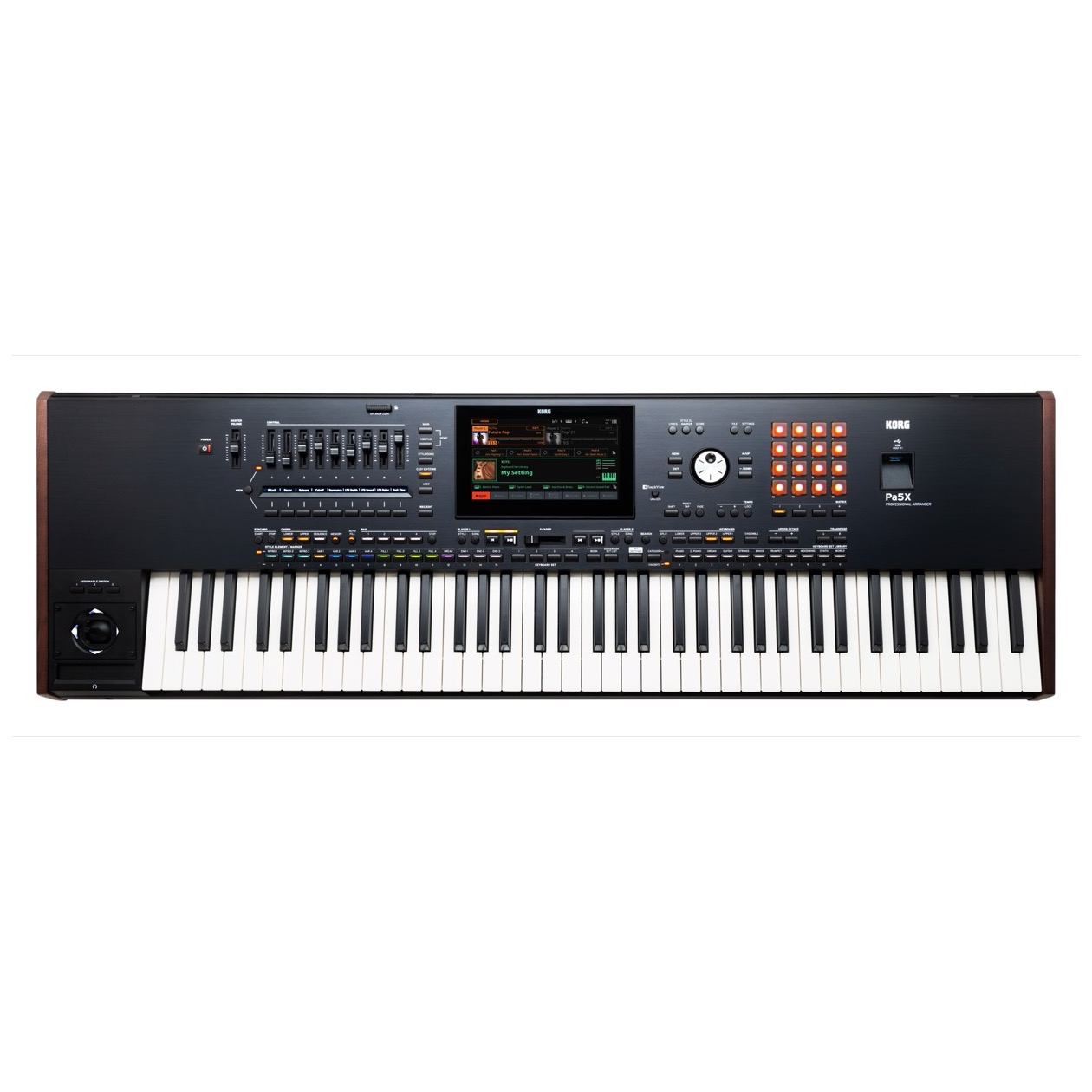 Korg PA 5 X International /PA5X Entertainer Keyboard, Pa5X International, 76 toetsen met Aftertouch