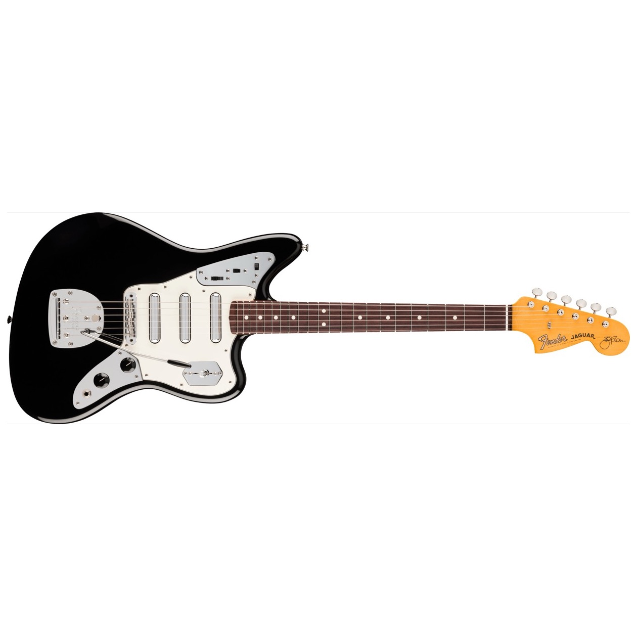 Fender Limited Edition Johnny Marr Signature Special Jaguar, Rosewood Fingerboard, Black Model 0116410706 Inclusief Fender Hardshell Case