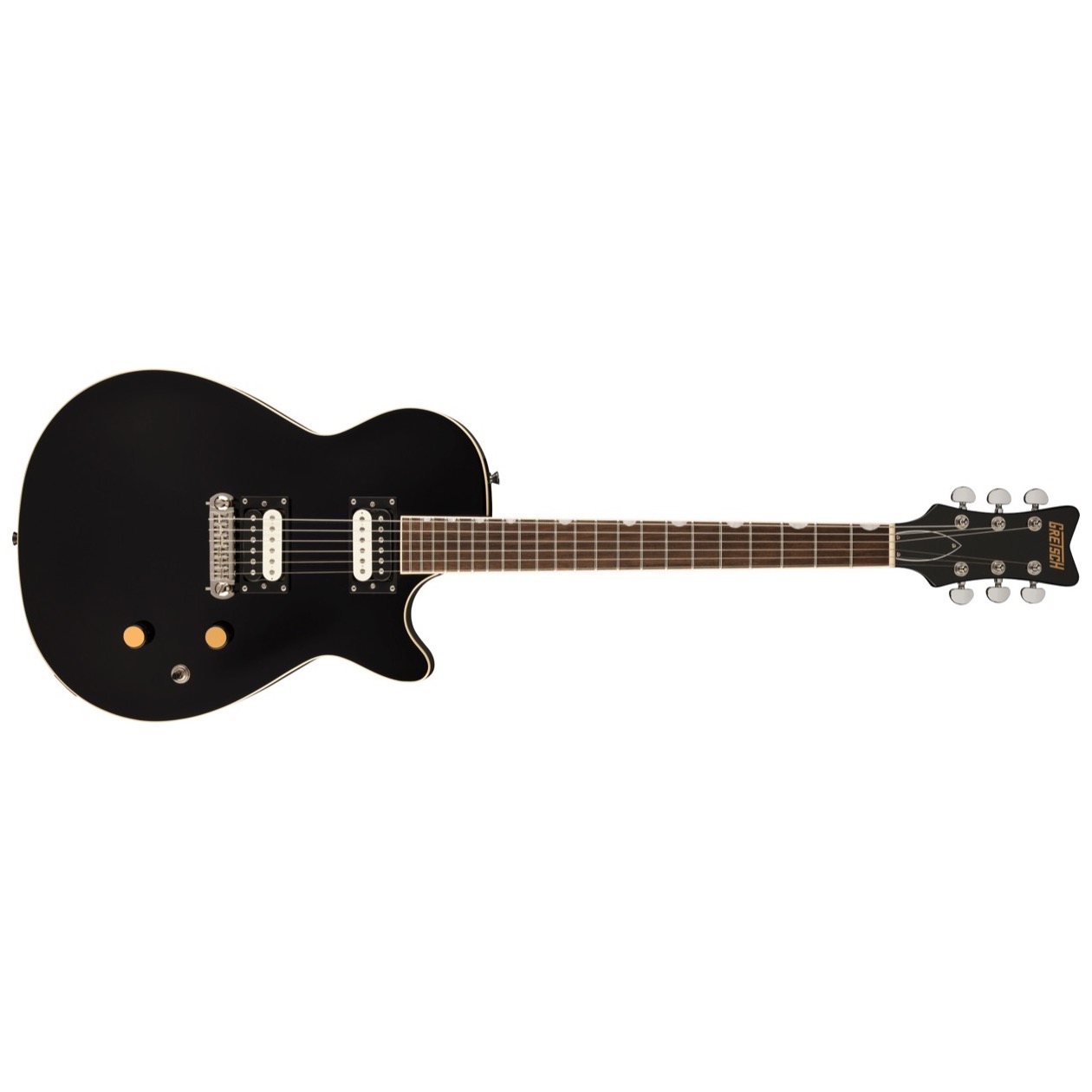 Gretsch Streamliner Jet, Laurel Fingerboard, Jet Black Model 2814104506 Elektrische Gitaar