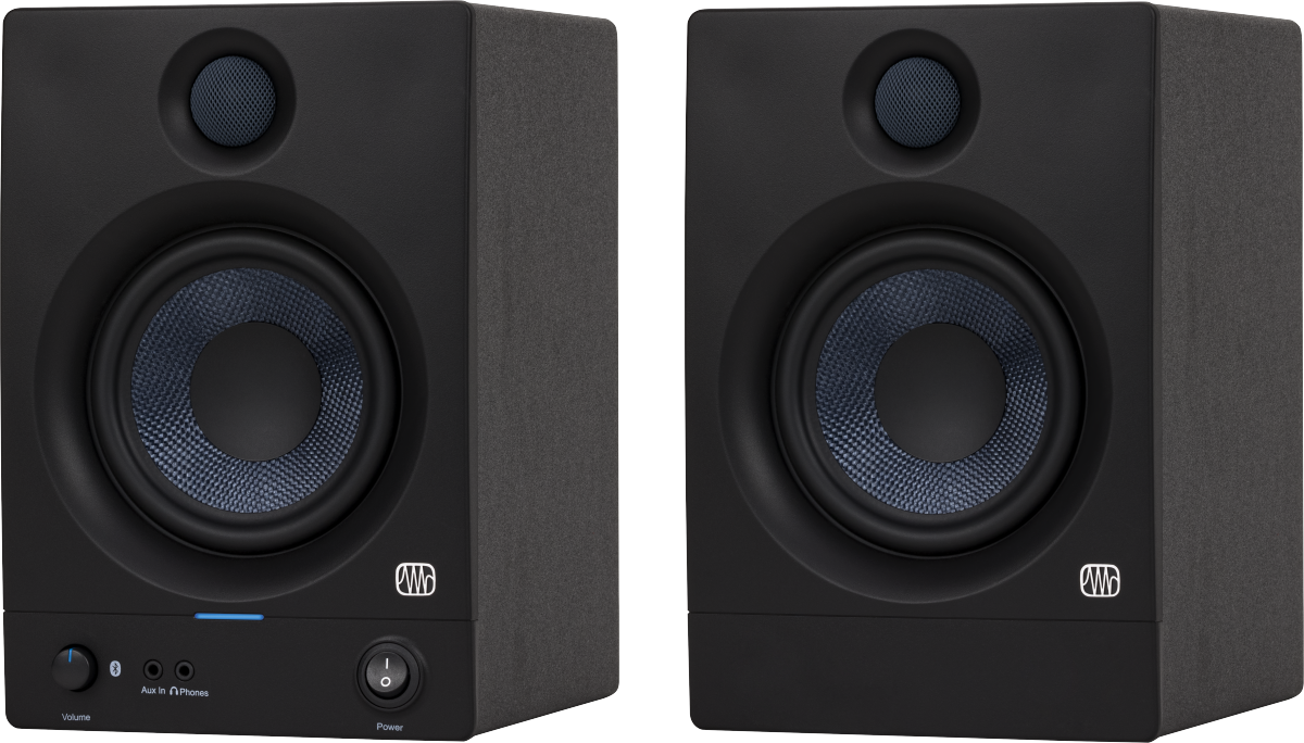 Presonus Eris 5 BT 2nd Gen Black Per Paar, Eris Media Reference Monitor Pairs Set van 2 Stuks