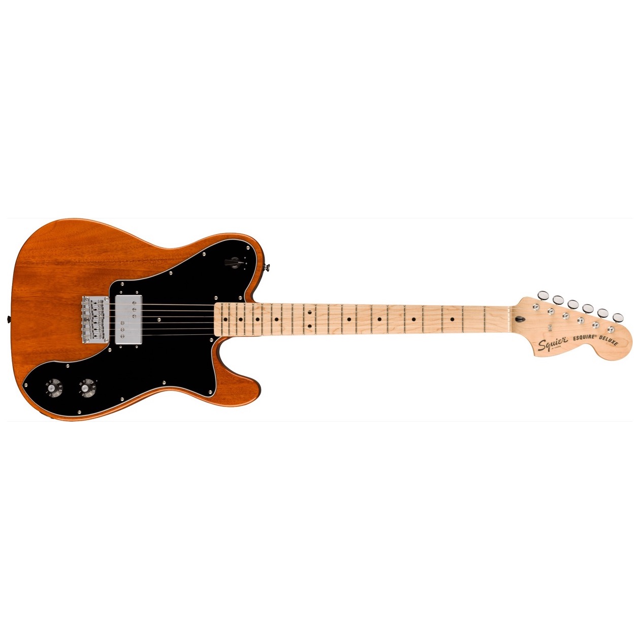 Squier Paranormal Esquire Deluxe, Maple Fingerboard, Black Pickguard, Mocha Model 0377045529